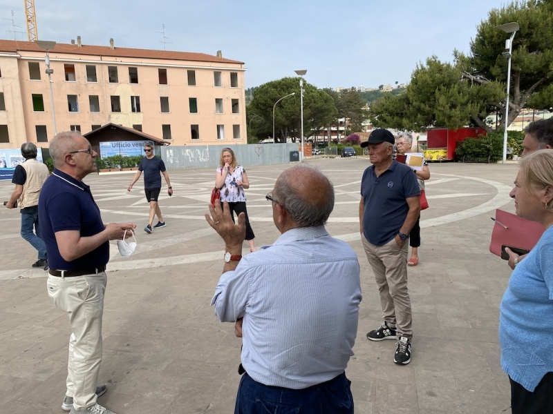 Vasto Marina - La protesta dei commercianti