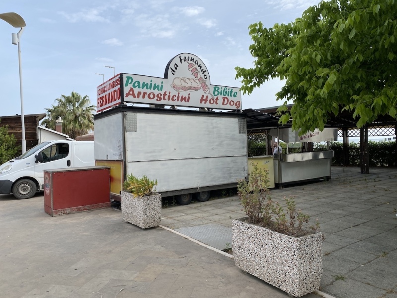 Vasto Marina - La protesta dei commercianti