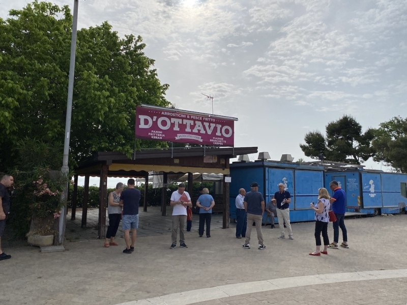 Vasto Marina - La protesta dei commercianti