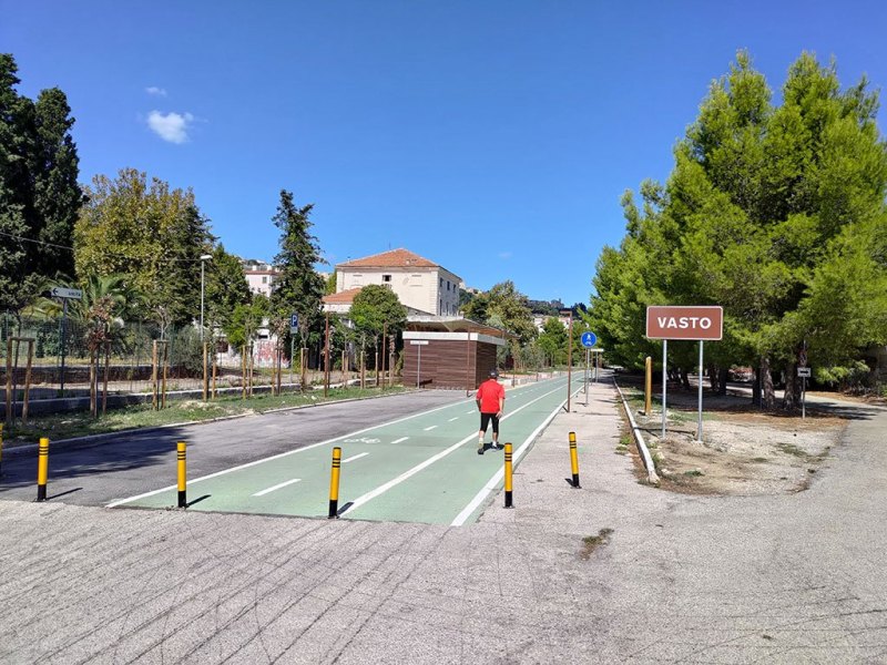 Vasto, la Via Verde