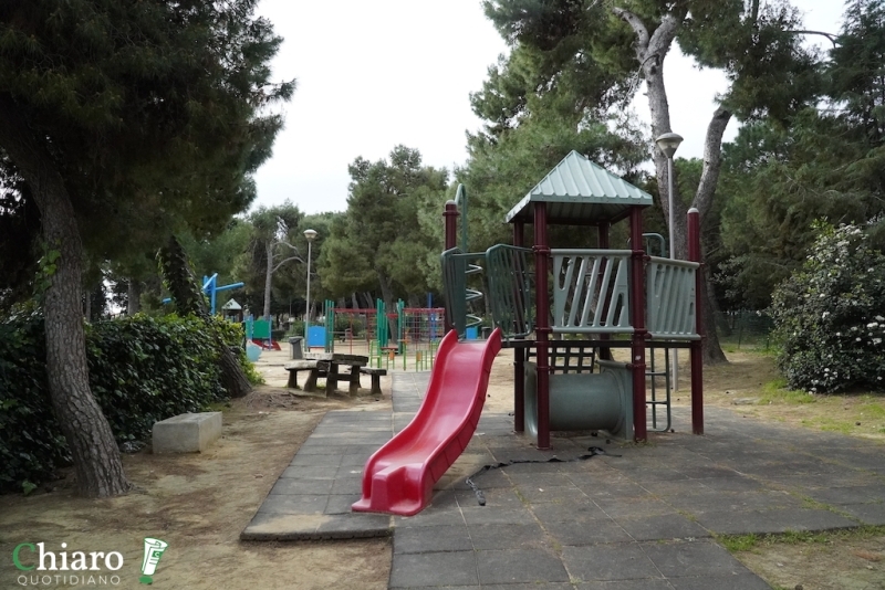 Villa comunale - L'area giochi
