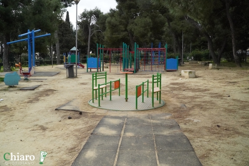Villa comunale - L'area giochi