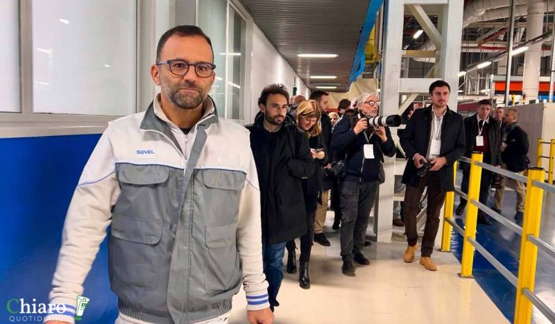 Visita stabilimento Stellantis Atessa