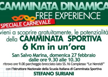 In forma a Carnevale con la camminata dinamica di “Cammini & Benessere”