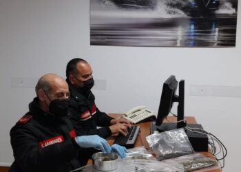 Evade e prova ad avvisare il figlio per nascondere la droga, entrambi denunciati