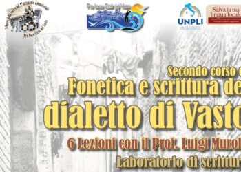 A Vasto la seconda edizione del corso dedicato a fonetica e scrittura del dialetto