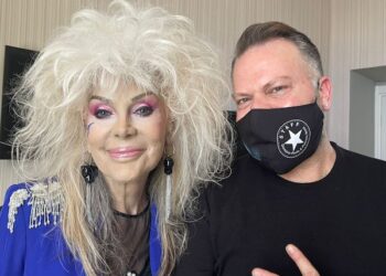 Silvio Luciani a Sanremo, è sua l’idea del look della Rettore