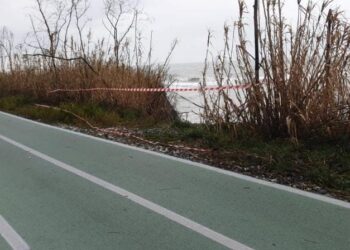 Smottamento sulla “Via Verde” in contrada Vallevò