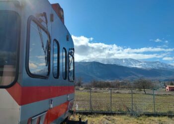 VIDEO – Prove tecniche per il treno TUA che da Lanciano arriva a L’Aquila