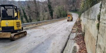 Riaperta al transito la strada comunale Novella – Santa Calcagna
