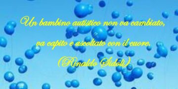 San Salvo, palloncini blu da liberare in cielo per abbattere le barriere dell’autismo