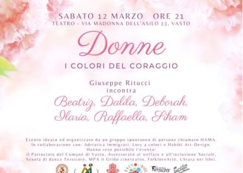 “Donne: i colori del coraggio”, al teatro Madonna dell’Asilo sei racconti di chi guarda sempre avanti