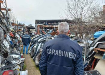 Gestione illecita di rifiuti: sequestrati due autodemolitori e denunciate sei persone a San Salvo