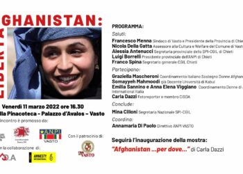 “Afghanistan: Donna è libertà”, al d’Avalos si celebra il coraggio delle donne afghane
