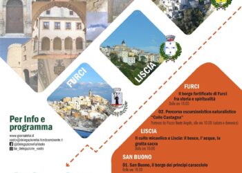 Giornate Fai di Primavera: alla scoperta di luoghi inediti e percorsi a Furci, Liscia e San Buono
