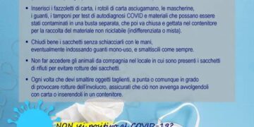 Conferimento dei rifiuti per i positivi al Covid-19: ecco le nuove modalità