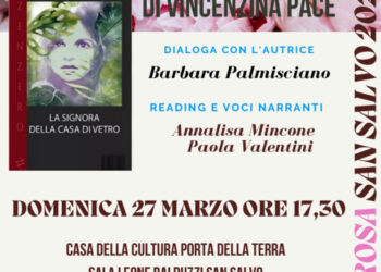 Marzo Rosa, il 27 marzo appuntamento a San Salvo con “La signora della casa di vetro”