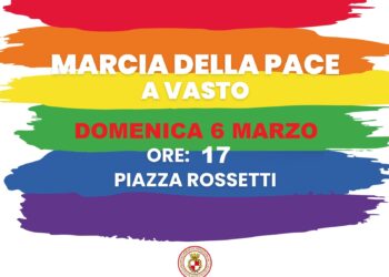 Vasto dice “No” alla guerra, domenica 6 marzo la marcia di solidarietà per il popolo ucraino