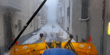 Nevicate nell’entroterra, scuole chiuse in diversi Comuni