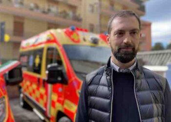 Le ambulanze della Croce Gialla pronte a partire in aiuto dei bimbi ucraini feriti dal conflitto