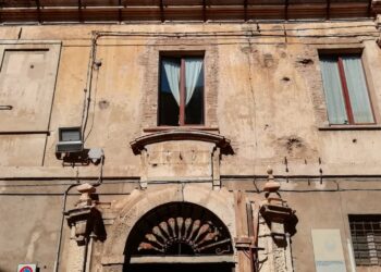 L’Ater finanzia il restauro del portale dell’antico palazzo Vergilj