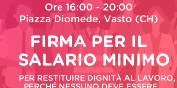 Legge sul salario minimo, a Vasto la raccolta firme promossa da Possibile