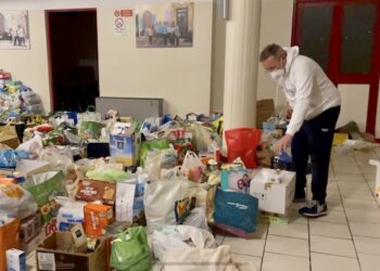 Crisi Ucraina, prosegue la raccolta nella parrocchia del Sacro Cuore