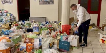 Crisi Ucraina, prosegue la raccolta nella parrocchia del Sacro Cuore