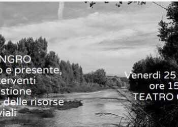 La gestione del fiume Sangro: se ne parla venerdì in un convegno a Paglieta