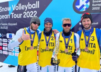 Snow volley: TeamIta di Amorosi, Di Risio, Geromin e Camozzi è bronzo in Turchia