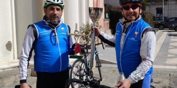 Domenica a Vasto la Torcia della pace della polizia penitenziaria