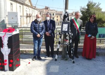 “Tracce di Libertà”: inaugurata l’installazione dedicata al partigiano Remo Falcone