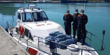 Pescavano in zona non consentita: la Guardia Costiera sequestra 330 chili di vongole