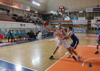 Sesta sconfitta di fila: la Vasto Basket già pensa ai playoff