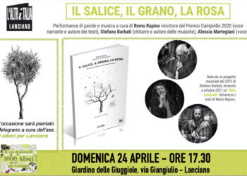 Lanciano, domenica 24 la presentazione del libro “Il Salice, il Grano e la Rosa” di Stefano Barbati