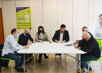 Cinque liste a sostegno di Fabio Travaglini, i coordinatori firmano il manifesto programmatico