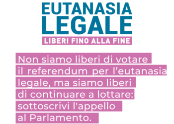 Eutanasia legale, venerdì 8 aprile a Vasto la raccolta firme a sostegno della legge sul fine vita