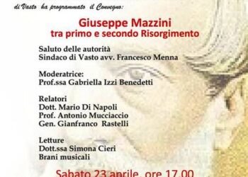 “Giuseppe Mazzini tra primo e secondo Risorgimento”: il 23 aprile convegno al d’Avalos