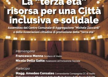 Politiche per la terza età a Vasto: al via la riforma con nuove iniziative