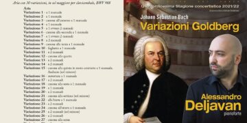 Alessandro Deljavan e le “Variazioni Goldberg” alle 19 al Teatro Rossetti di Vasto