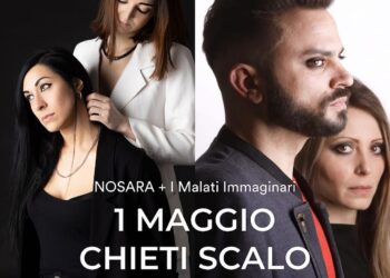 Primo Maggio a Chieti Scalo: I Malati Immaginari aprono il concerto di Morgan & Andy