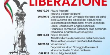 Anniversario della Liberazione, il calendario degli appuntamenti a Vasto
