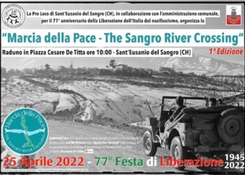 “Marcia della Pace – The Sangro River crossing”, Sant’Eusanio del Sangro celebra il 25 aprile