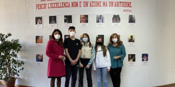 Al Mattioli inaugurato il “Muro delle eccellenze”: «Esempio e stimolo per i nostri studenti»