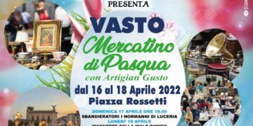 Pasqua in piazza: a Vasto mercatini, musica e spettacoli per le festività pasquali