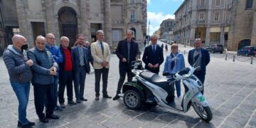 “Duck”, il ciclomotore elettrico al servizio degli uffici comunali