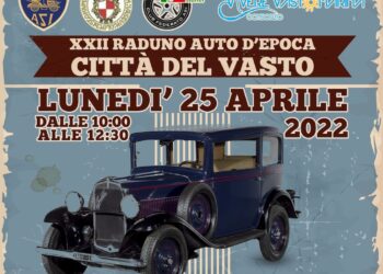 A Vasto Marina un 25 aprile dedicato ad auto, moto e bus d’epoca