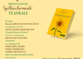 A San Salvo la presentazione teatrale di “Tre giorni con Luca”, il libro che incoraggia la “rinascita” dei piccoli borghi