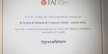 Concorso nazionale #greenfuture, il Fai premia la scuola dell’infanzia di Carpineto