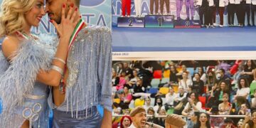 Danza sportiva, i BozzyBro’ trionfano: sono campioni italiani di salsa shine duo